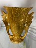 Urn Shaped Vases By McCoy - Gold Plated