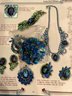 Vintage Juliana Brooch: Blue Heliotrope