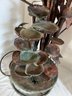 Large Vintage Copper Patina Fountain