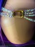 Vintage 4-strand Crystal Necklace