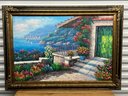 Signed, Authentic Kent Wallis (American, 20th Century) Oil On Canvas Painting In Stunning Frame (Est. $3500)