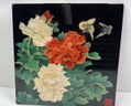 Mother Of Pearl Inlay Oriental Tile Wall Art