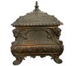 Incredible Antique Bronze French Ornate Casket Box