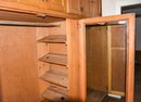 A Custom Built In Wood Closet-storage-wardrobe