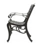 Pair Of Noble House Aluminum Outdoor Dining Chairs 1 Of 2