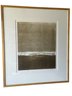 Abstract Signed Monotype Print  By Oi Fortin. 1/1.