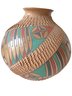 Signed Large Vintage Southwestern Native American Pottery Water Jar. 10.5' Tall