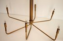 Fantastic 'ClIVE' 6 Arm Chandelier BY CRATE & BARREL In A Mid Century Modern Style