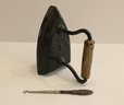 Antique Flat Iron & Shoe Button Hook