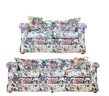 Priority Seating By Shuford - Floral Pattern Rolled Arm Sofa And Loveseat