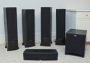 Boston Surround Sound Stereo System With Sound Bar And Velodyne DLS Subwoofer