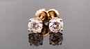 1 Carat TW Diamond Stud Earrings