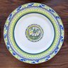 6 Hollohaza Hungarian Porcelain Charger Plates, Various Styles And Colors
