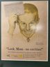 Vintage Framed Norman Rockwell Crest Toothpaste Advertisement