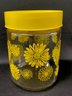 Vintage Yellow Daisy Canister