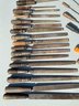Large Grouping Of Vintage Wooden Hand Files