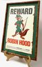 1973 Walt Disney Robin Hood Animated Movie Poster