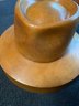 Antique Fedora Style Hat Makers Mold 11x6.5x11.5 Unusual Beautiful And Rare