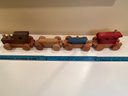 Solid Wooden Train