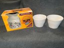 The Authentic Catamount Corn Popper, Microwave Cookware And Two Popcorn Bowls