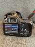 Pentax K-x Digital SLR Very Clean With Manual Conveniently Uses 4 AA Batteries Clean