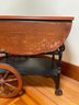 A Vintage Rolling Tea Cart