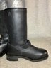 Mens Leather Boots Size 10