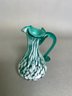 Beautiful Colored Fenton Style Glass Vases