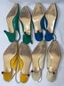 Galo Leather Hand Made Slingback Heels Size 34 Ladies Shoes
