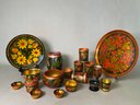 Russian Folk Art Lacquered Collection