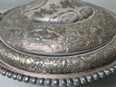 Derby Silver Plated Serving Bowl With Ironstone Insert