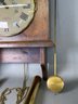 A Beautiful Wiersch Clock With Handpainted Flowers