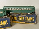 Gilbert American Flyer Trains, #651 & #655