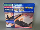 A Never Opened Plasplugs Diamond Wheel Wet Saw