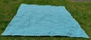 Never Used Pottery Barn Christmas 2000 Full/queen Size Quilt Paired With Cotton Queen Turquoise Quilt