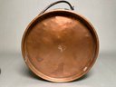 Wonderful Vintage Copper Ash Bucket With Lid