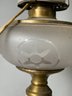 Electrified Antique Oil Lamp