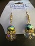 Embellished Cut Crystal Drop Earrings