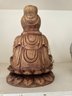 Hand Carved Wooden Kwan Yin Statue