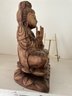 Hand Carved Wooden Kwan Yin Statue
