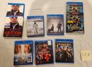 7 Blu-Ray DVDs. Super-Heroes, Disney, Sci-fi, Disney, Etc. DVD Lot 2