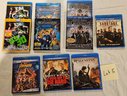 7 Blu-Ray DVDs. Super-Heroes, Disney, Sci-fi, Disney, Etc. DVD Lot 5