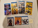 7 Blu-Ray DVDs. Super-Heroes, Disney, Sci-fi, Disney, Etc. DVD Lot 10