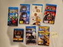 7 Blu-Ray DVDs. Super-Heroes, Disney, Sci-fi, Disney, Etc. DVD Lot 12