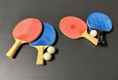 Ping-Pong Brand Folding Ping Pong Table With Four Paddles And Balls