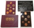 Collection Of British Transitional Currency Sets (Three Sets Each)
