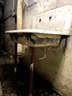 A Cast Iron Utility Sink - Basement