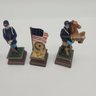 History Channel Club Civil War Chess Set 32 Pieces Complete