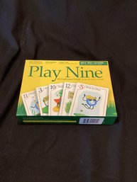 Play Nine Golf Card Game