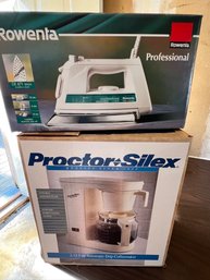 Iron And Coffee Maker, NIB